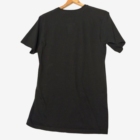 San Antonio Spurs Majestic Medium T Shirt Day Of The Dead Sugar Skulls Black NBA - Picture 3 of 4